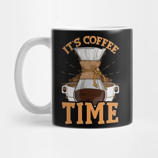 It's Coffee Time Funny Home Coffee Maker Tee Coffee Lover Mug